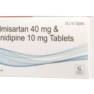 TELMISARTAN 40 MG + CILNIDIPINE 10 MG  10 TABLETS
