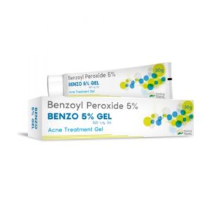 Benzo (Benzoyl Peroxide) 5% Gel | Best Acne Spots Treatment Gel | Benzoyl Peroxide for Skin Care