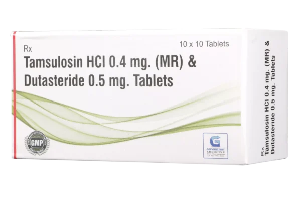 TAMSULOSIN 0.4 MG (MR) + DUTASTERIDE 0.5 MG 10 TABLETS