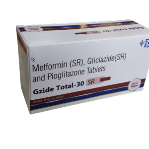 Gzide Total 30 SR 10 TABLETS