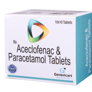 ACECLOFENAC 100 MG + PARACETAMOL 325 MG 10 TABLETS