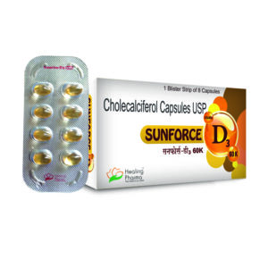 Sunforce D3 60K 8 CAPSULES