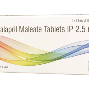 ENALAPRIL MALEATE 2.5 MG  10 TABLETS
