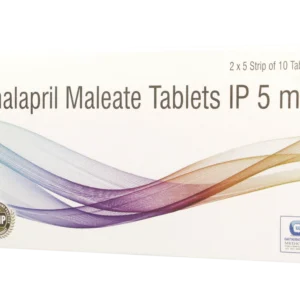 ENALAPRIL MALEATE 5 MG 10 TABLETS
