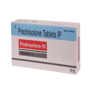PREDNISOLONE 10 MG 10 TABLETS