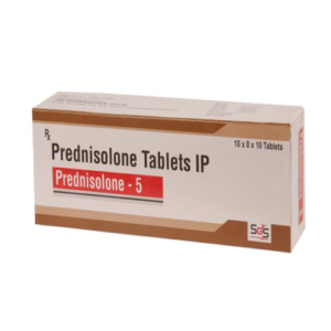 PREDNISOLONE 5 MG 10 TABLETS