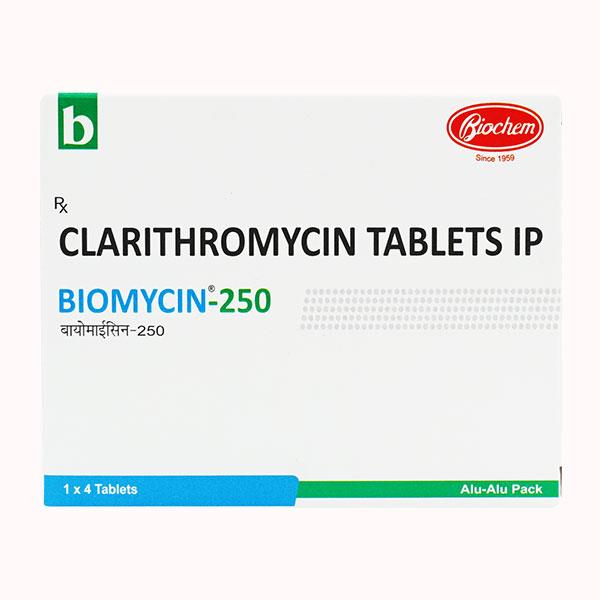 BIOMYCIN 250 4 TABLETS