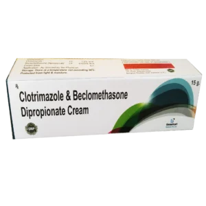 CLOTRIMAZOLE 1% W/W + BECLOMETHASONE DIPROPIONATE 0.025% W/W 15 GM.