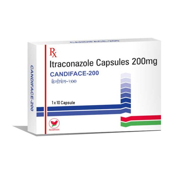 Candiface 200mg 10 CAPSULES
