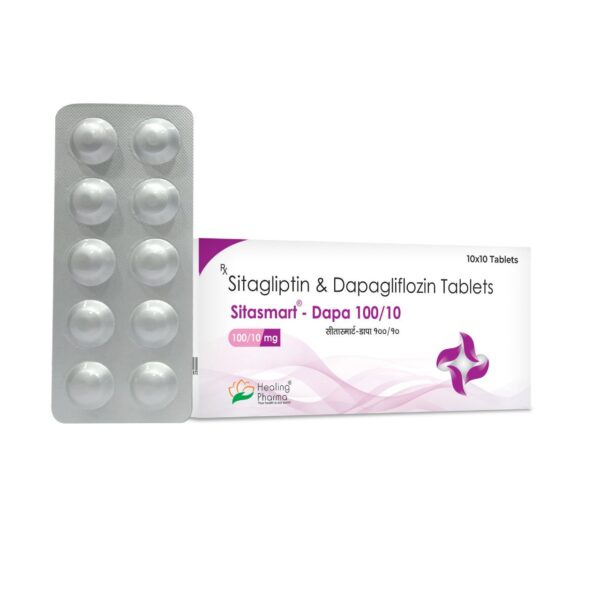 Sitasmart – Dapa 100/10 10 TABLETS