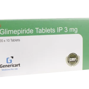 GLIMEPIRIDE 3 MG 10 TABLETS