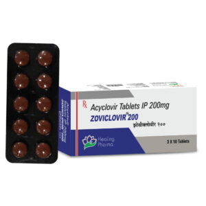 Zoviclovir 200mg 10 TABLETS