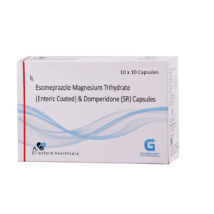 ESOMEPRAZOLE 40 + DOMPERIDONE 30 MG SR 10 CAPSULES