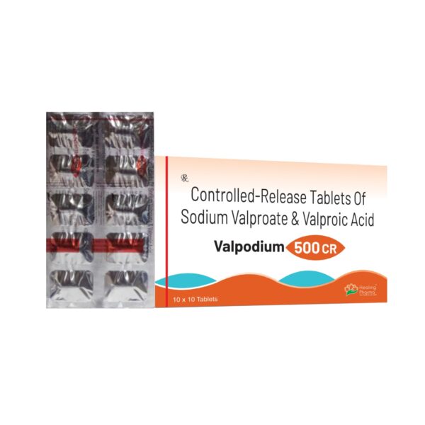 Valpodium 500 CR 10 TABLETS
