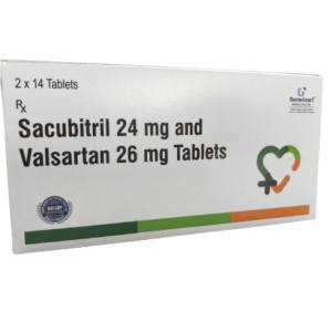 SACUBITRIL 24 MG + VALSARTAN 26 MG  14 TAB.
