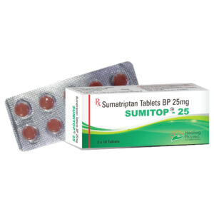 Sumitop 25mg 10 TABLETS