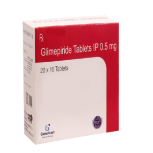 GLIMEPIRIDE 0.5 MG 10 TABLETS