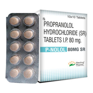 P-Nolol 80 SR 10 TABLETS