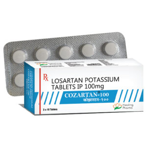 Cozartan 100mg  10 TABLETS