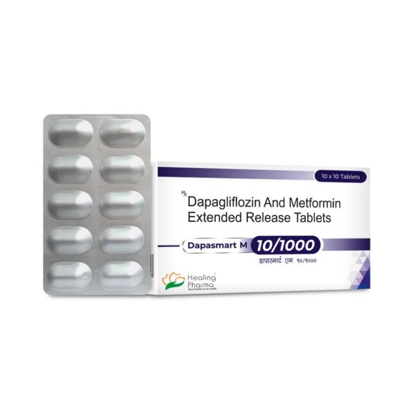 Dapasmart M 10/1000 10 TABLETS