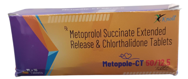 Metopole CT 50/12.5 10 TABLETS