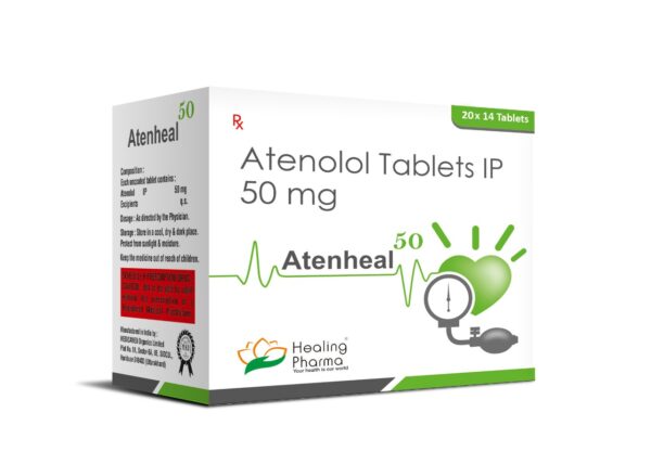 Atenheal 50 14 TABLETS