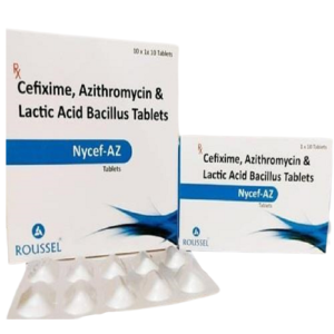 Nycef AZ 10 TABLETS