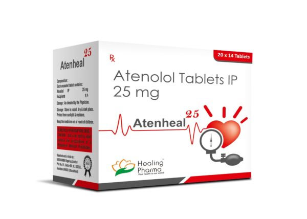 Atenheal 25 14 TABLETS