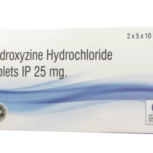 HYDROXYZINE 25 MG  10 TABLETS