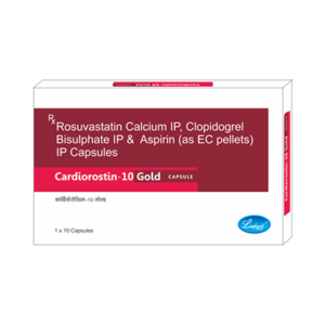 CARDIOROSTIN 10 GOLD 10 CAPSULES