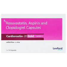 CARDIOROSTIN 20 GOLD  10 CAPSULES