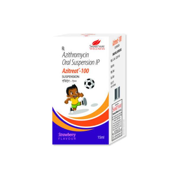 Azitreat 100 Suspension 15 ML