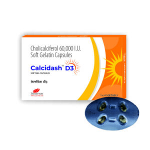 Calcidash D3 – Softgel 4 CAPSULES