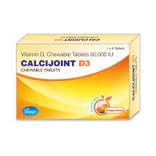 CALCIJOINT D3 CHEWABLE 4 TABLETS
