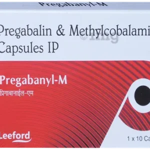 PREGABANYL M 10 CAPSULES