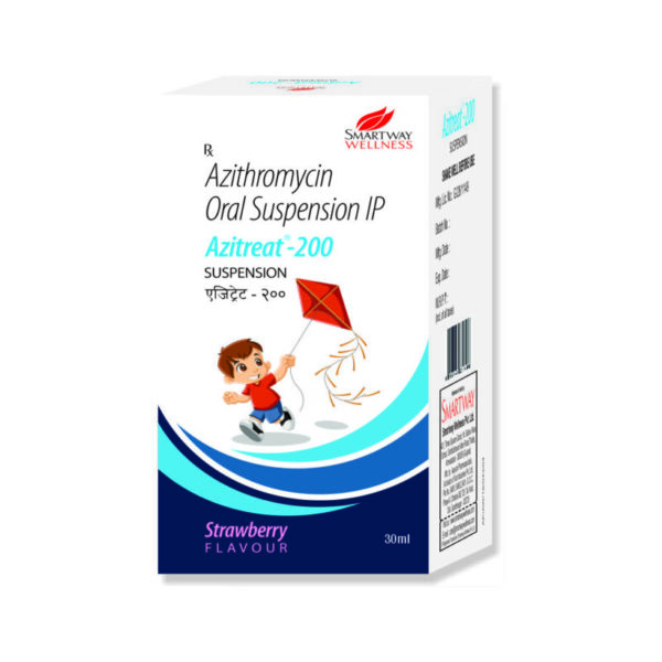 Azitreat 200 Suspension 30 ML