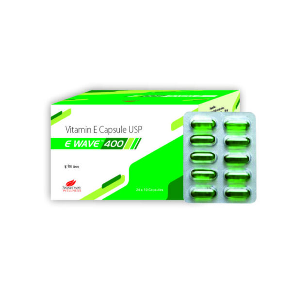 E Wave 400 –Softgel 10 CAPSULES