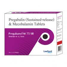 PREGABANYL M 75 SR 10 TABLETS