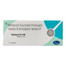 METAPOL 50 AM 10 TABLETS