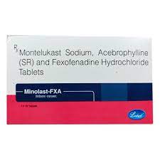 MINOLAST FXA  10 TABLETS