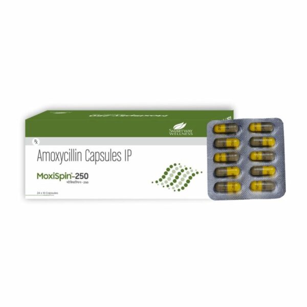 Moxispin 250 10 CAPSULES