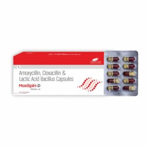 Moxispin D 10 CAPSULES