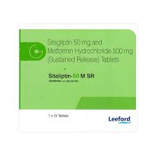 SITALIPTIN 50 M SR 15 TABLETS
