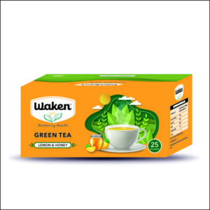 Waken Lemon & Honey Green Tea – 25 Tea Bags