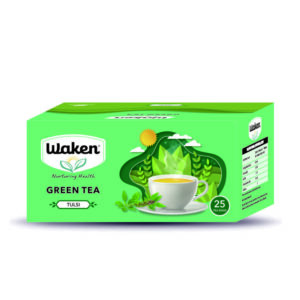 Waken Tulsi Green Tea – 25 Tea Bags