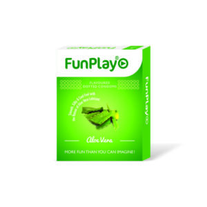 Funplay Aloevera Dotted Condom 3 PCS