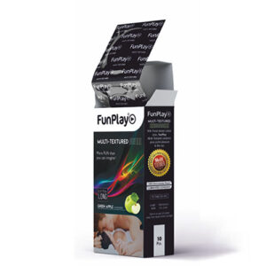 Funplay Multi-Textured Green Apple 10 PCS