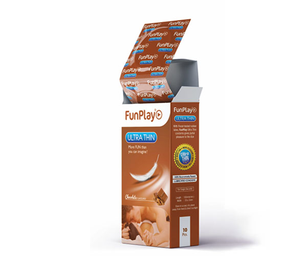 Funplay Ultrathin Chocolate 10 PCS